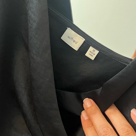 satin black little dress - Picture 4 of 4